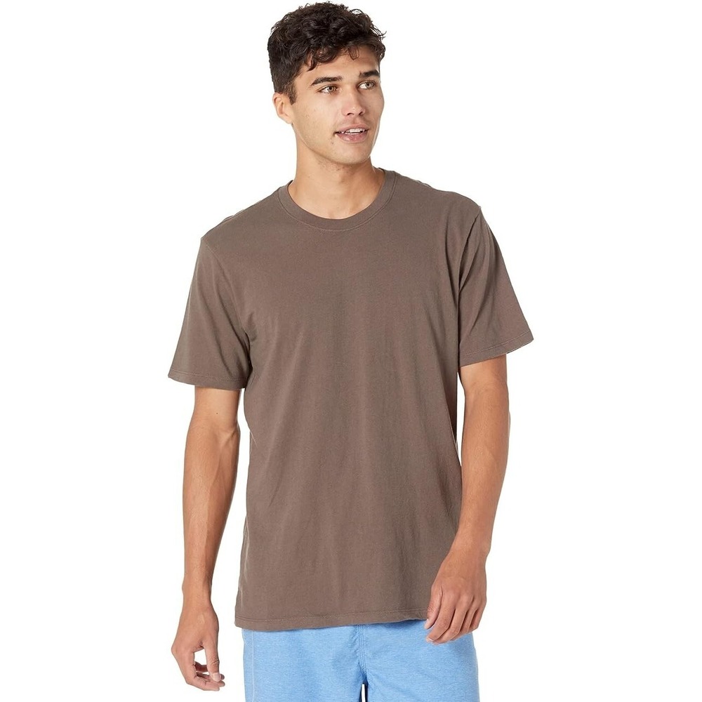 Hurley Staple Short Sleeve Basic Tee, Ironstone, Men's Size Medium, NEW